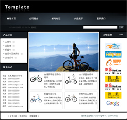 武汉网站建设-自行车企业网站