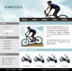 武汉网站建设-自行车制造企业网站